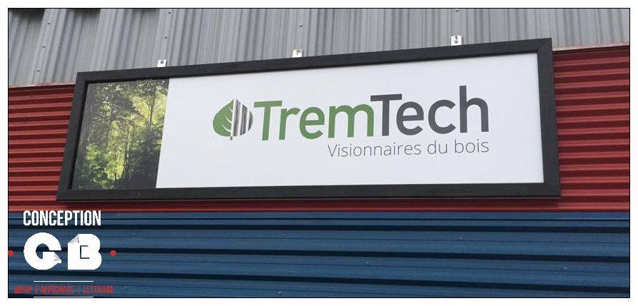 TremTech Enseigne lumineuse